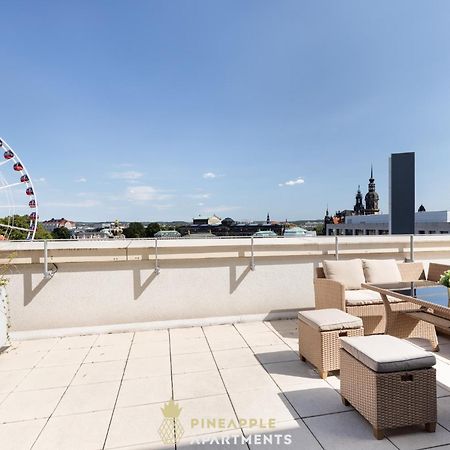 Pineapple Apartments Penthouse Am Zwinger - 162 Qm - 1X Free Parking Dresden Eksteriør bilde